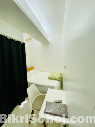 Furnished 2-Room Flat Rent in Bashundhara R/A